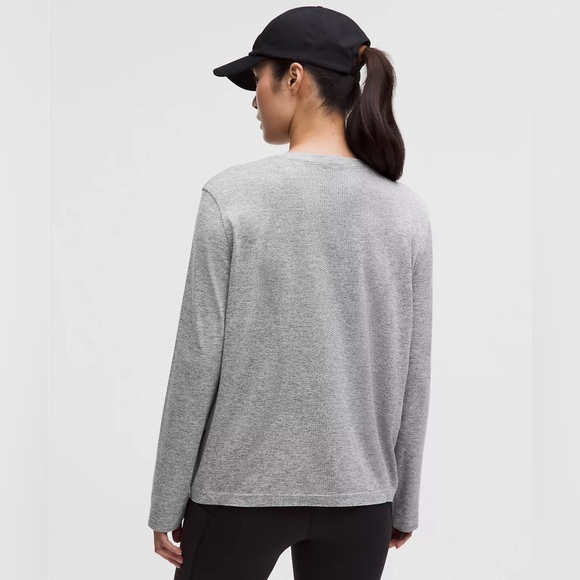 Lululemon | Swiftly Relaxed Long-Sleeve Shirt Hip Length, Size 12 - Picture 2 of 10